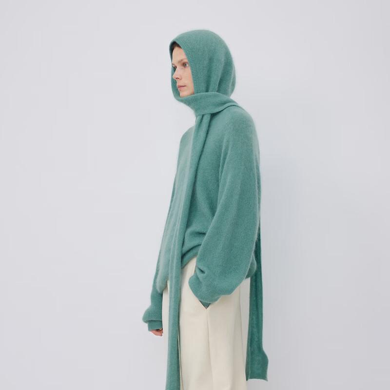 LESS 2023 Winter Mohair Blend Pullover Sweater