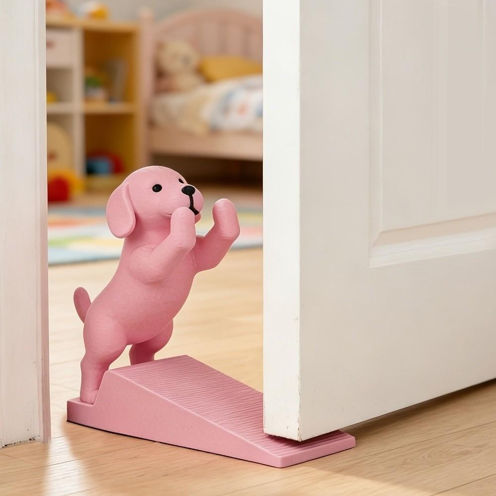 Anti-Collision Puppy Door Top Thickened Door Stop Wedge Cute Dog Door Stopper Home Decor