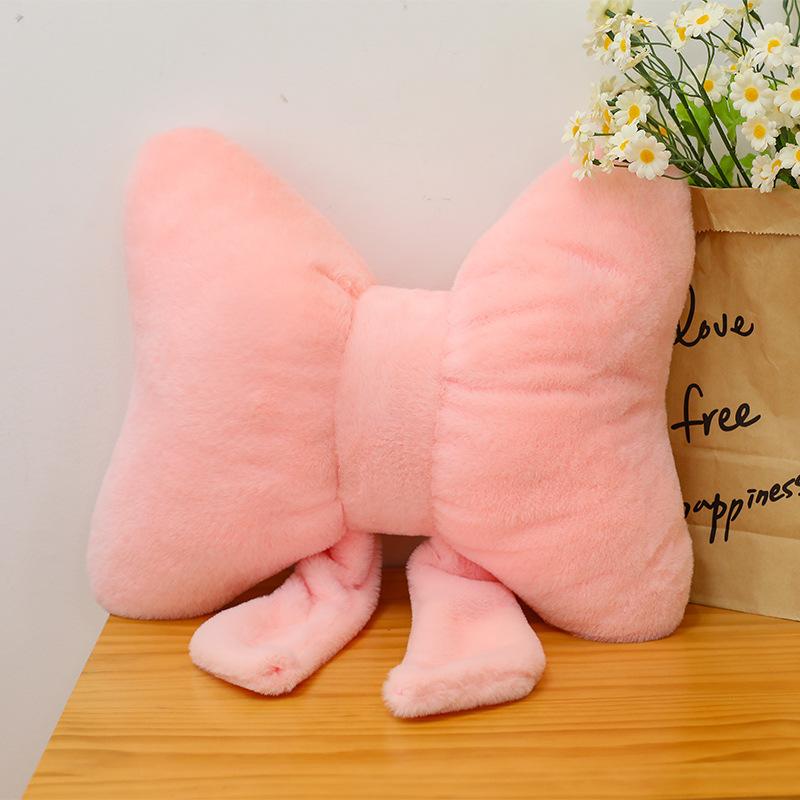 Однотонная подушка-бант, подушка для дивана, подушка для стула, подушка для автомобиля, подушка для головы, девочка, сердце, подарок на День святого Валентина, обмен подарками