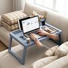 Non-slip Folding Bed Table Foldable Laptop Stand Simple Small Laptop Desk  Dormitory Use