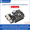 Карта расширения PCIe для Raspberry Pi 5: Plug & Play, Два сетевых порта, Два USB, Высокоскоростной.