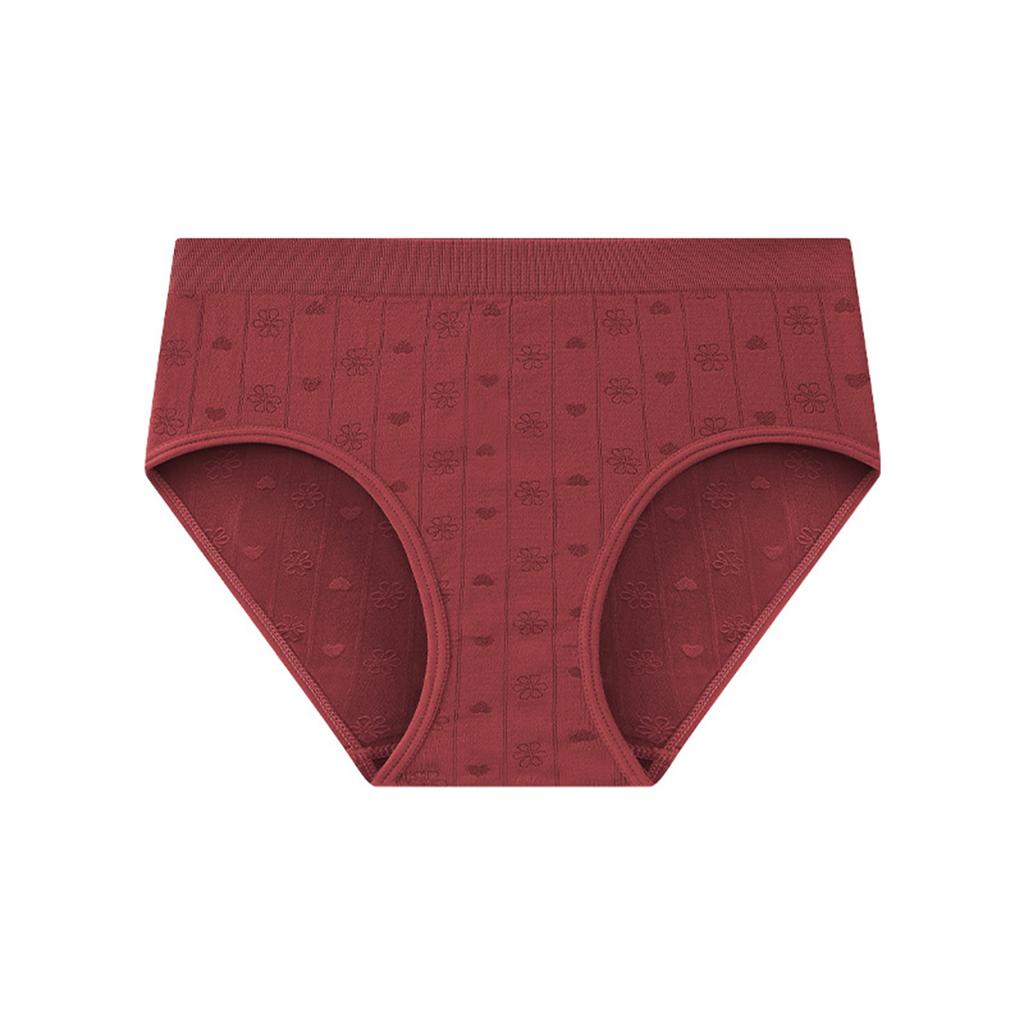 Women's Seamless Solid Color Breathable Underwear For Yoga Exercise