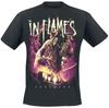 Футболка In Flames Fantasy Metal для фанатов, любящих дизайн альбома группы, в повседневной одежде Бренд Streetwear Принт Новое поступление Футболка S-4XL