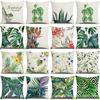 Ins Nordic Tropical Plant Pillow Cover New Home Furnishings Office Lumbar Cushion Pillow Cover