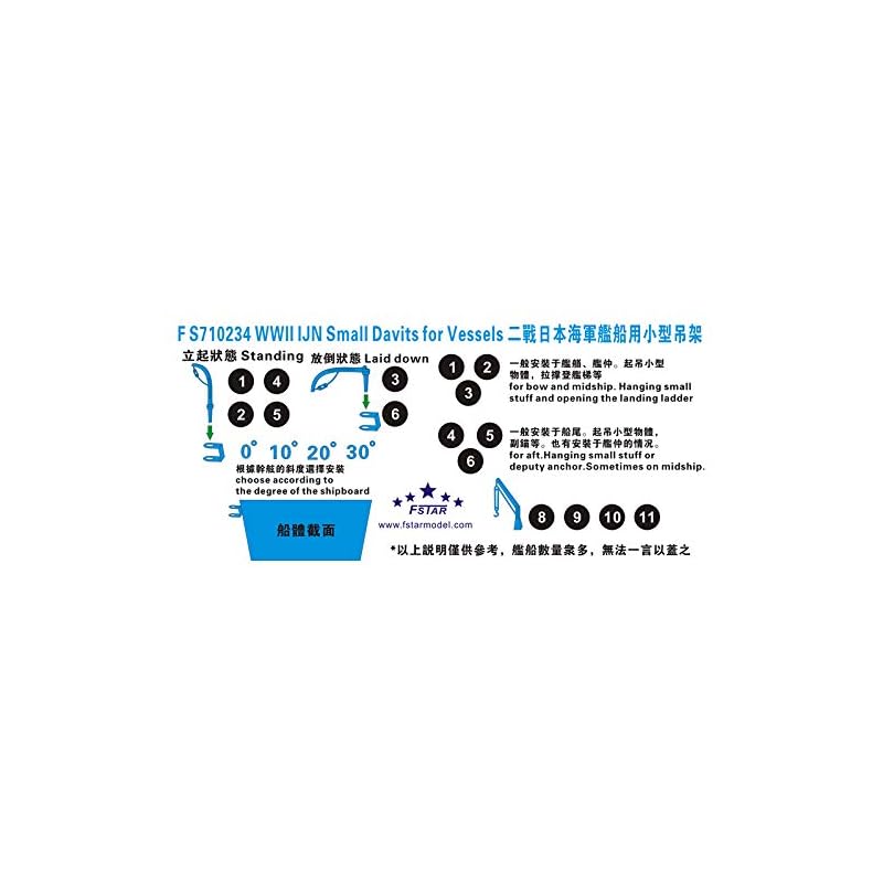 Модель пять звезд 1/700 Вторая мировая война Японский флот шлюпбалка мелкие детали для пластиковых моделей FSM710234