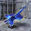3D Трехмерная металлическая меховая модель F18 Air Show Fighter Цветная модель Модель Рисунок Корея Корея Три головоломки