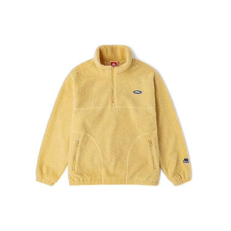 Kappa Sweatshirts Unisex Stand Collar Moderate Straight Fit (Unisex) Sweatshirts K0BY2WT03D