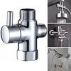 Shower Head Diverter Valve Rotating joint Replacement Chrome Plated Brass