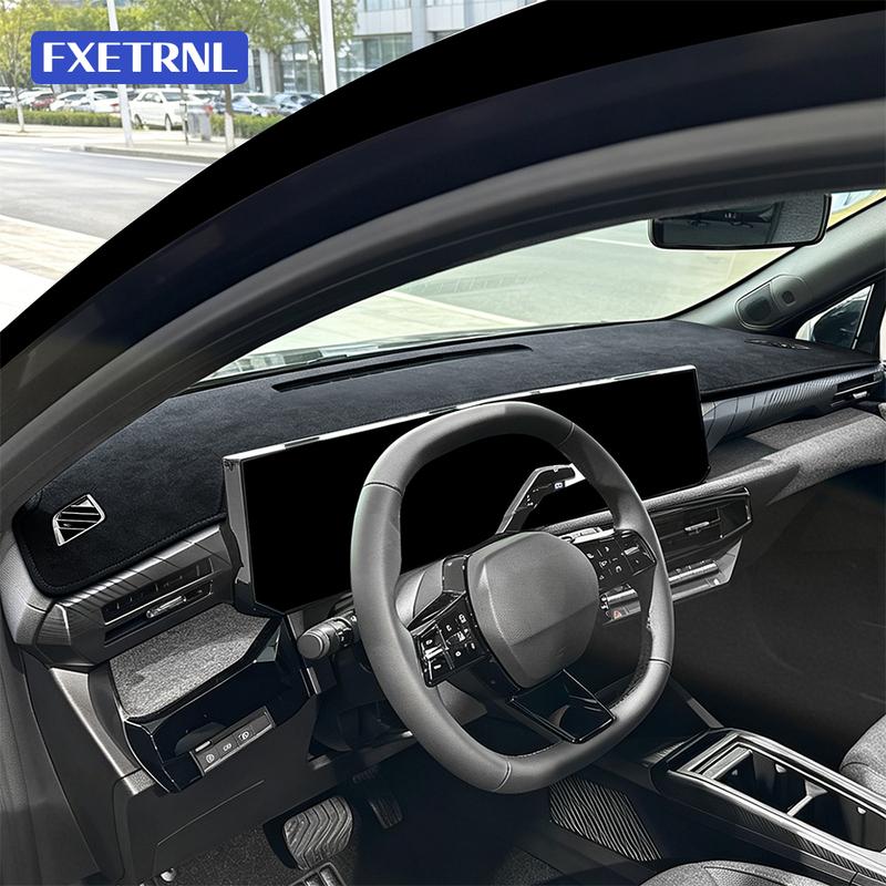 Suede Dashboard Cover Anti-UV Anti Glare Dash Mat For Renault Clio 2026-2028 Left Right Hand Drive Car Interior Accessories