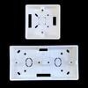 Standard 86 Type Switch Socket Box Plastic PVC Wall Surface Junction Box  Switch And Socket Apply