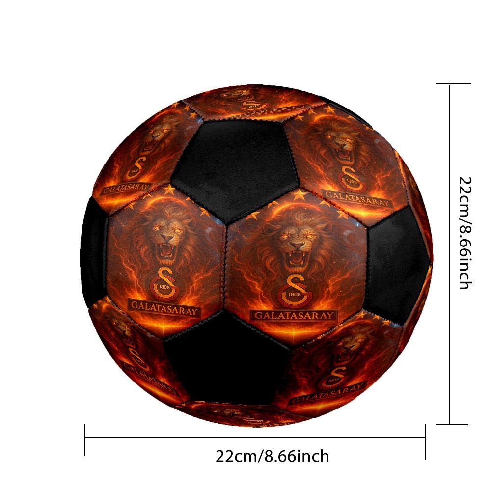 1 шт. Футбольный мяч Galatasaray SK Размер 5 Мяч для мини-футбола Модный Цветной Игра во дворе - Отличный Подарок для Спортивных Фанатов HE10