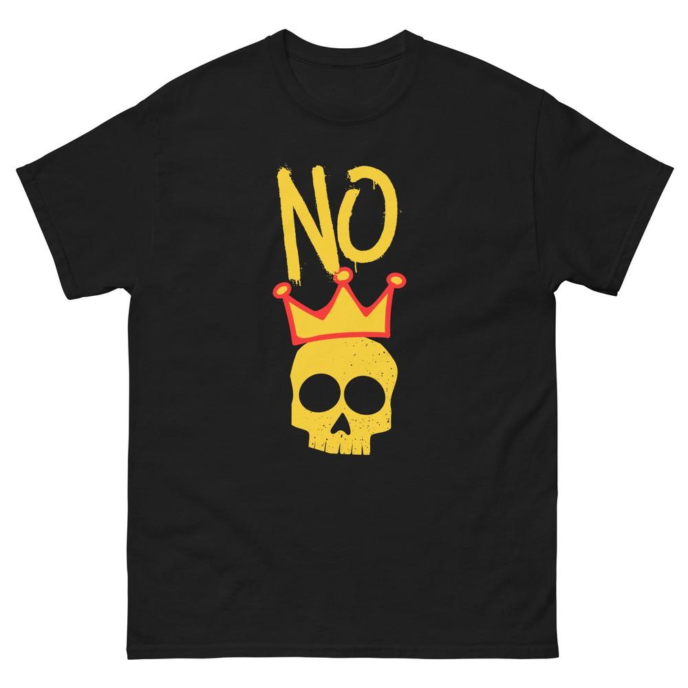 No Kings Anti Trump Political Protest Graffiti Basquiat Pop Art Unisex tee S5X Unisex T-Shirt