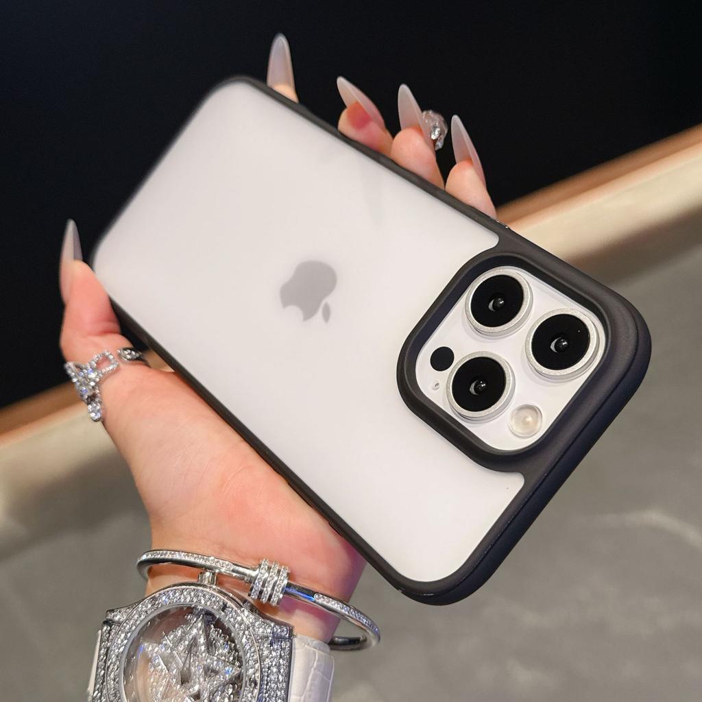 Applicable To Apple 13PROMAX Mobile Phone Case Fantasy Color Matte Skin Feeling IPhone 16 Anti-fall Protection Case