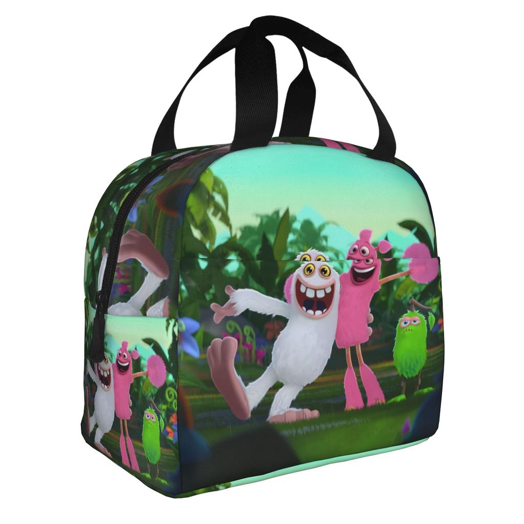 My Singing Monsters Lunch Bag Men Women Cooler Warm Insulated Lunch Box for School