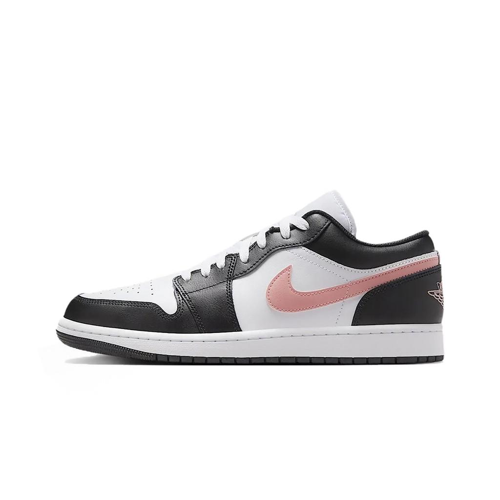 Jordan Air Jordan 1 Cushioning, Wear Resistant Low top Vintage Basketball Shoes Unisex Black Blue 553558-165(Team425-)