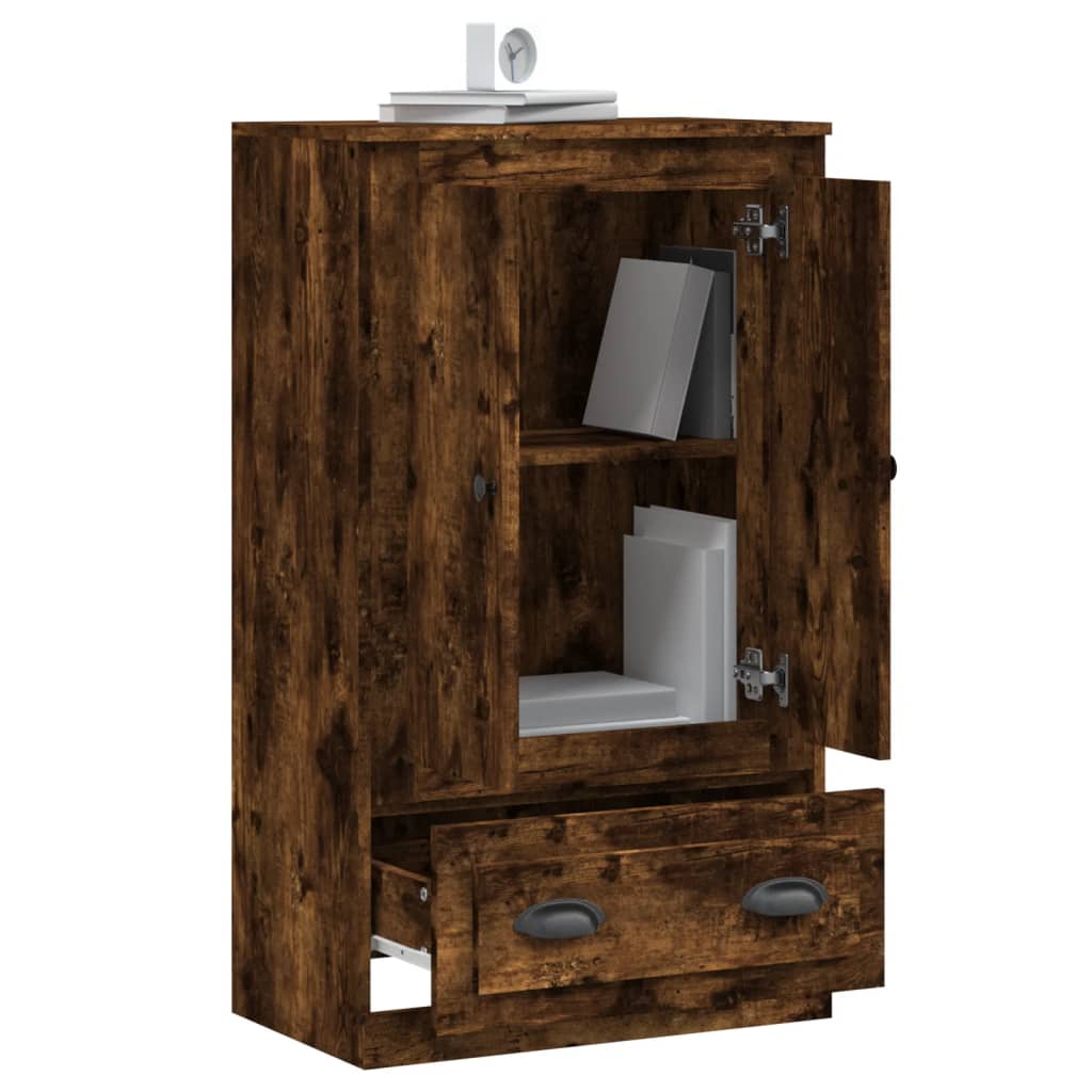 Highboard Smoked Oak 60 x 35.5 x 103.5 cm Particleboard