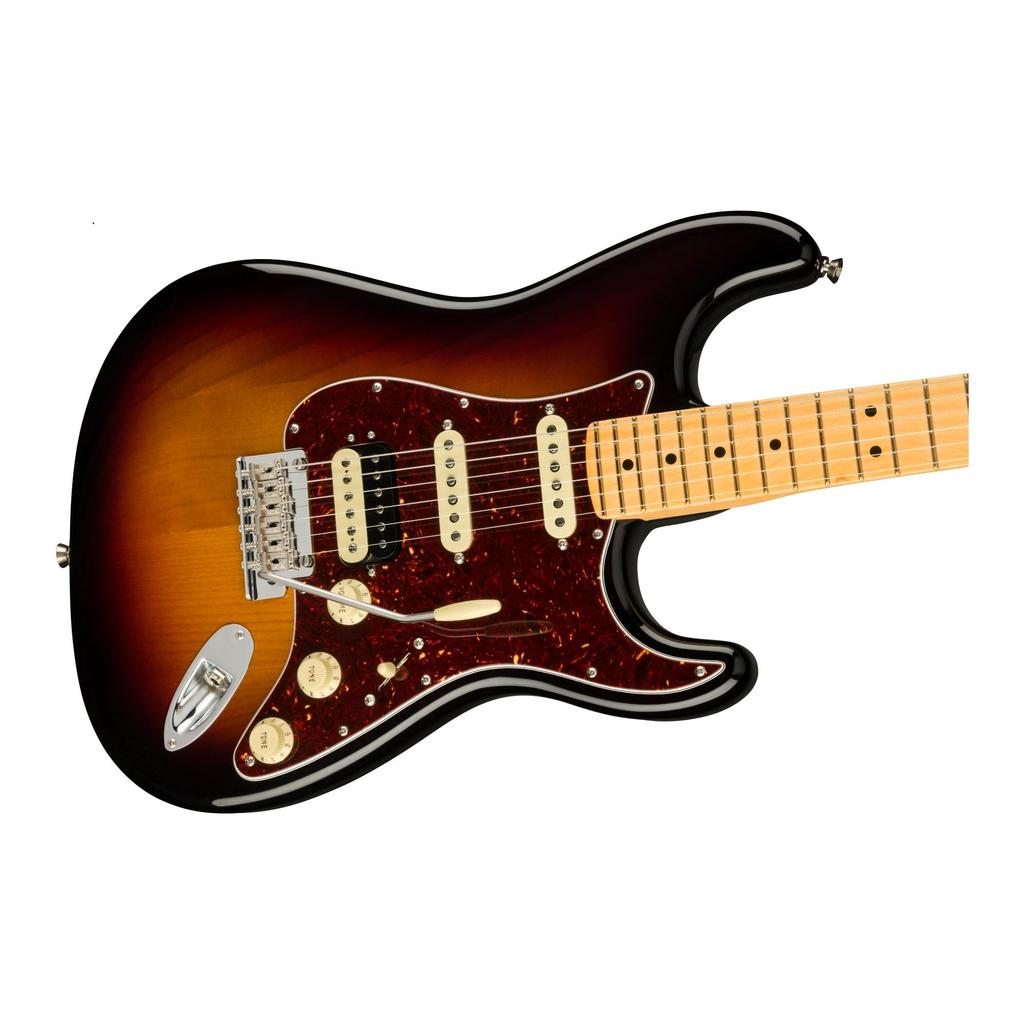 Fender Electric Guitar American Professional II Maple Sunburst Stratocaster® HSS, Fingerboard, 3-Color
