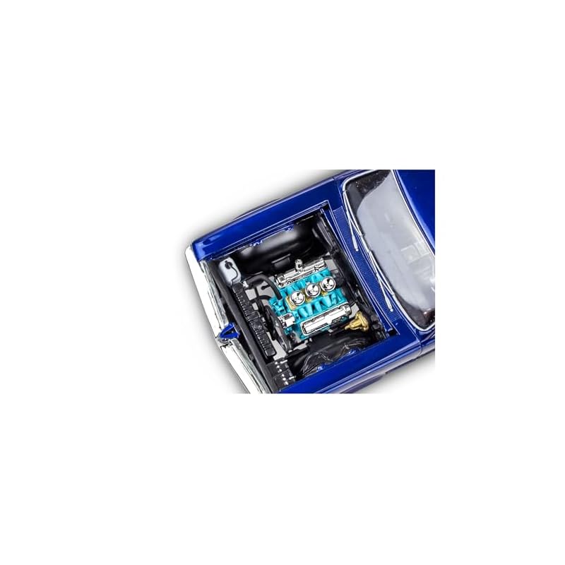 Revell 14574 1964 Pontiac GTO 2'N1 1:Набор для сборки модели 104 детали, масштаб 1:24, уровень сложности 4