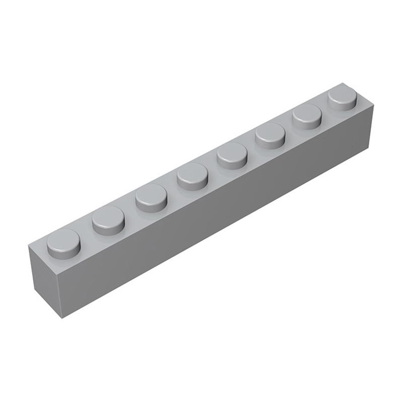 Нетоксичные Moc 10 шт. 3008 1x8 Кирпичики Строительные Блоки Высокотехнологичный Дом Замок Образовательный Частичный Конструктор Подарки на День Рождения Ребенку