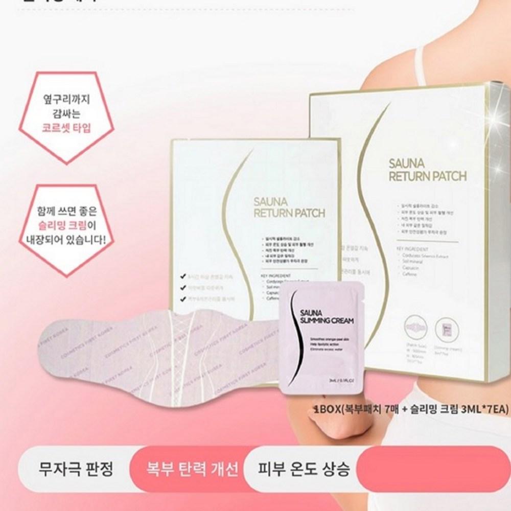 Пластырь CFK Sauna Return, удаление жира на животе, пластырь для возврата после сауны, 1 шт.