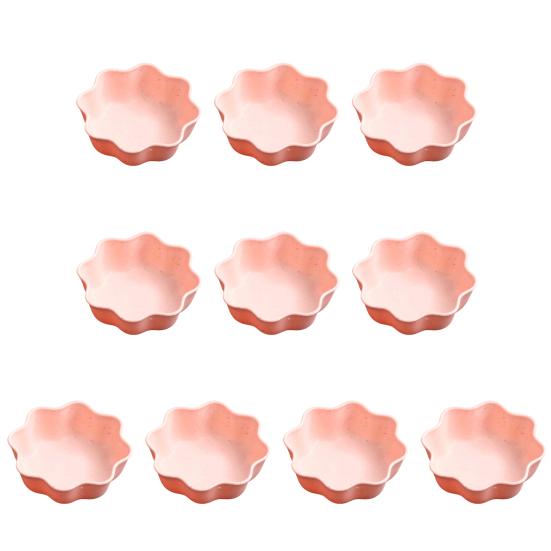 10 шт., многоразовые кухонные принадлежности, пластиковая тарелка для приправы, сервировочная тарелка для закусок, практичный пластиковый магазин