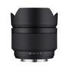 Focale fixe samyang objectif af 12mm f/2 compatible avec fuji x