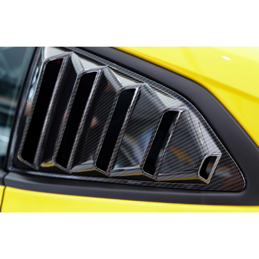 Боковые жалюзи заднего окна автомобиля Декоративные наклейки для Chevrolet Camaro 2017 2018 Экстерьер