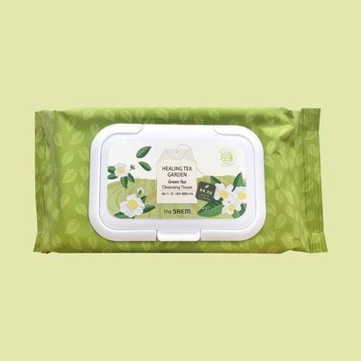 Очищающие салфетки Healing Tea Garden Green Tea 60 листов, 1 шт.