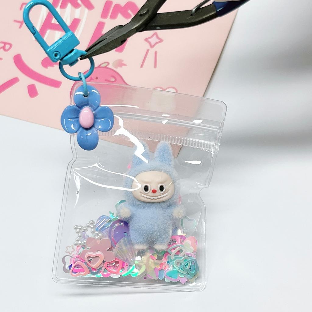 Детская сумка для ходьбы Прозрачный Милый Брелок Подвеска Сумка Подвеска Карман Маленькая Подвеска Ходьба