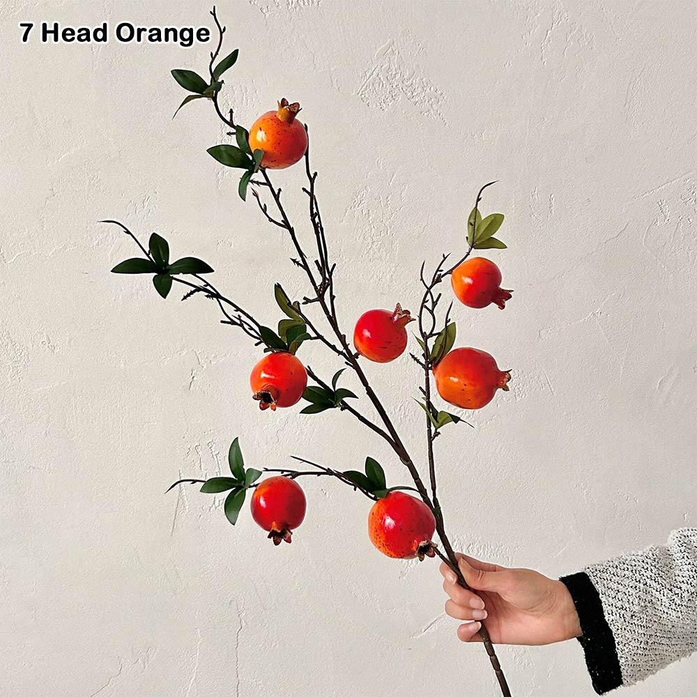 Simulation Artificial Pomegranate Long Branch Artificial Plants Garden Decoration