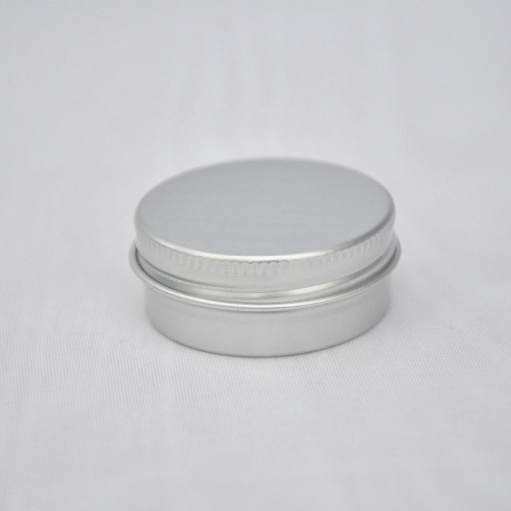 20Pcs 15ml Aluminum Jar 15g Aluminum Tin Container Silver Color