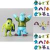 Monsters Pcs 12 University Sully  Mike Anime Action Figure Kids Xmas Gift Toy