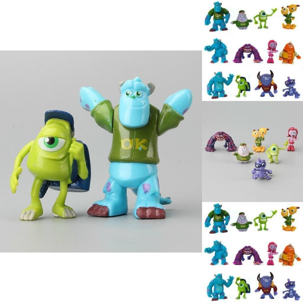 Monsters Pcs 12 University Sully Mike Anime Action Figure Kids Xmas Gift Toy