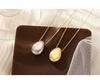 S925 Silver Pigeon Egg Necklace: Elegant Water Drop Pendant On Clavicle Chain
