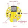 ESP32-C3 Dev Board with 1.28" Round LCD Touchscreen, WiFi, and Bluetooth Module