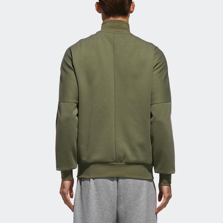 adidas Куртки Мужские Базовые Зеленые Стойка Умеренная Инструктор DM5190