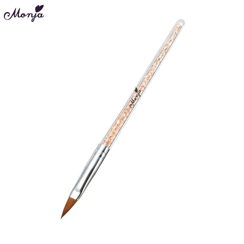 monja 8 шт./компл. набор для дизайна ногтей, прозрачный розовый, белый акриловый порошок, жидкая наращивание ногтей, покраска, сушилка для ногтей, инструменты для маникюра «сделай сам»