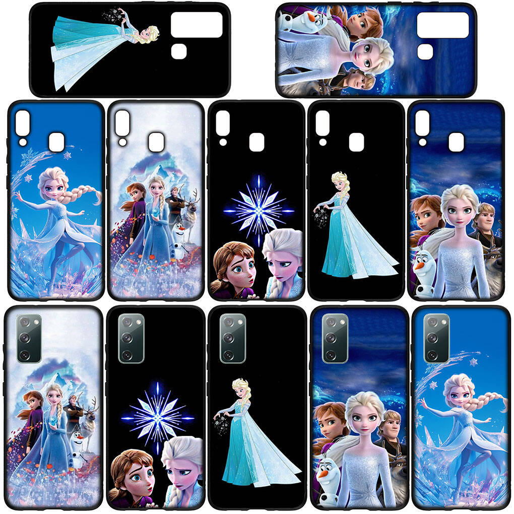 for iPhone 17 16 15 Xiaomi Poco F7 F8 X7 X6 C85 C75 C71 M8 Redmi Note 14 13 12 11 Pro Max 14C 13C 15C A3 A4 Phone Case Wallpaper Elsa Anna Olaf Cover