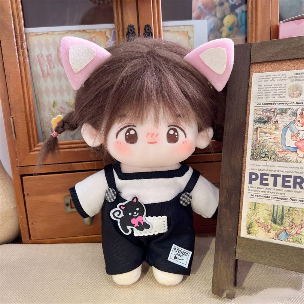 Платье для куклы Лолита, разноцветная кукольная одежда со звездами, 20 см, хлопковая кукольная одежда, детский подарок