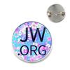 Новое поступление Броши JWORG Стимпанк Свидетели Иеговы Зажим для воротника Стеклянный кабошон Украшения Подарок