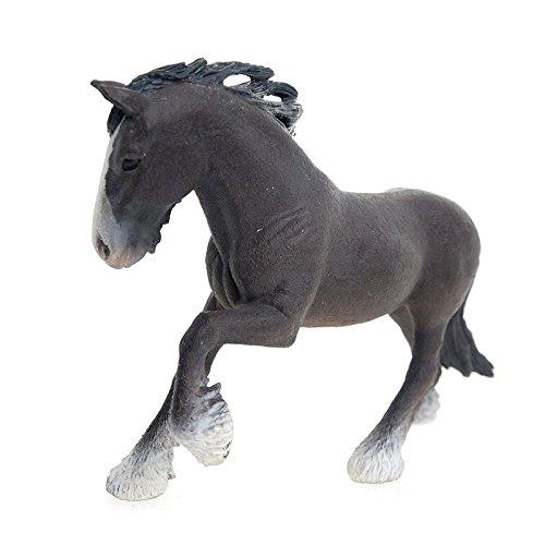 Schleich Фигурка лошади Шайр из Farmworld 13734 (мужчина)