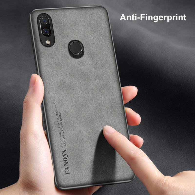 Чехол для Redmi Note 7 Роскошный чехол для телефона из ПУ кожи для Xiaomi Redmi Note 7 Pro Note7 Задняя крышка Матовый силикон Полная защита
