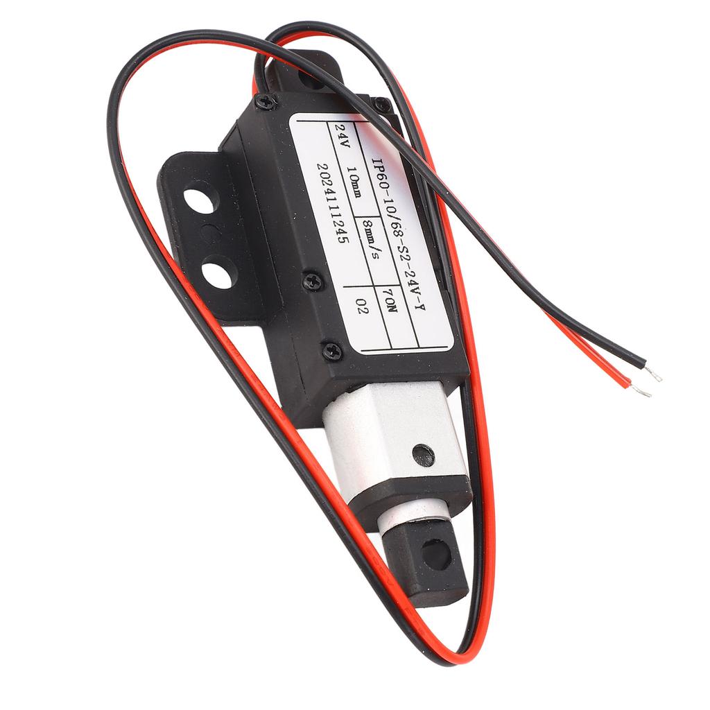 24V Mini Electric Linear Actuator 10mm Stroke 70N Thrust 8mms Linear Motion Actuator for Factory