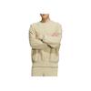 adidas Originals X Notitle FW23, однотонный пуловер с открытым воротником на пуговицах, спортивный свитер, топы унисекс, коричневый цвет прерий IN1096