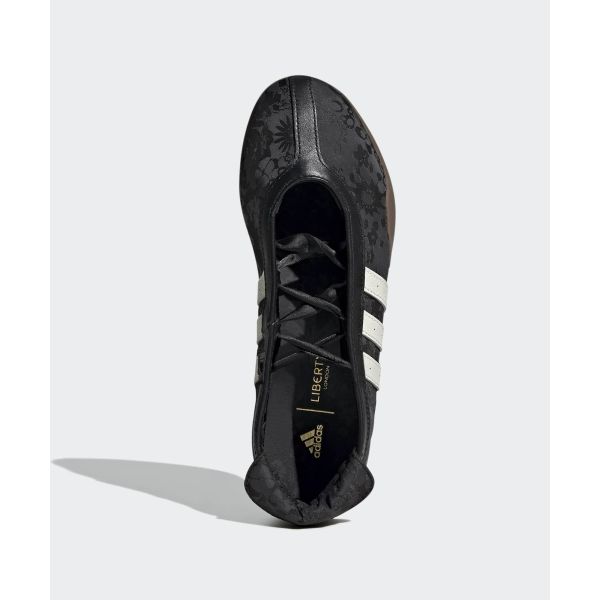 adidas Тхэквондо Мэй Балет Черно-белая Резина Женские Кроссовки Core-Black Off-White Gum5 IH6916