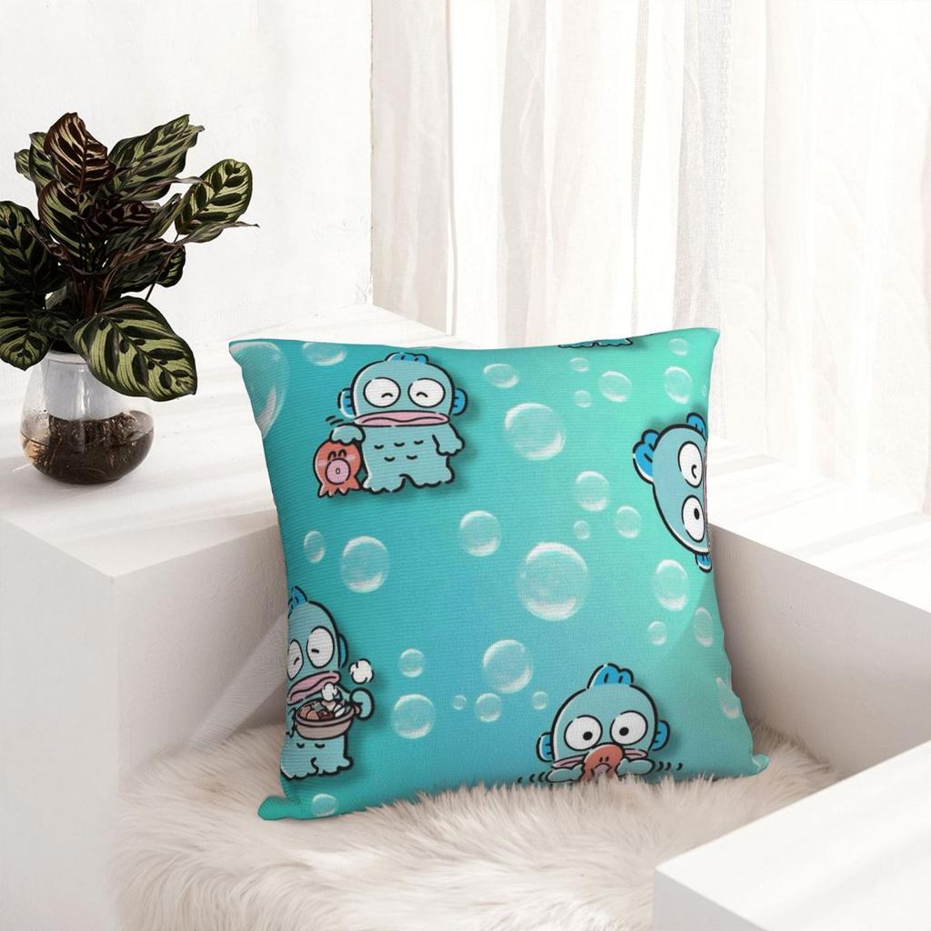 Hangyodon Cartoon Pillowcase Double-Sided Printing Cushion Cover Decorations Pillow Case Cover Home Drop Shipping 40X40Cm