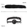 SM Fox Tail Three-Piece Set: Anal Plug, Collar & Nipple Clamps - Adult Toys for Women