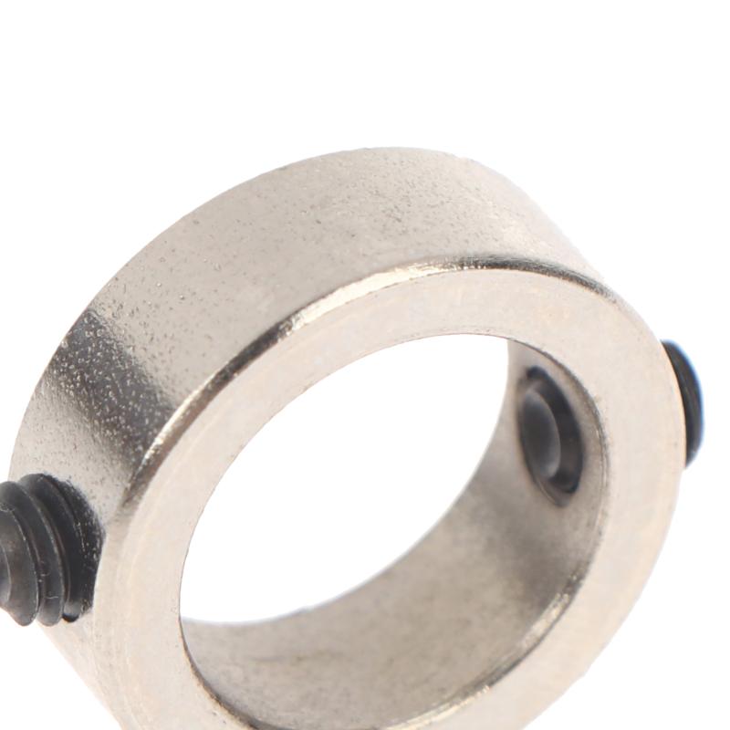 10Pcs Lead Screw 304 Stainless Lock Collar Block Ring Axis Sleeve Bore 2/3/4/5/6/7/8/10/12Mm For Diy 3D Printer Cnc Router