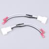 2PCS Car Tweeter Dash Front Speaker Wire Harness Cable Adapter Fit For Tacoma 2016 2017 2018 2019