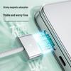 Зеленый кабель для зарядки MacBook MagSafe 3 Type-C к T-образному разъему
